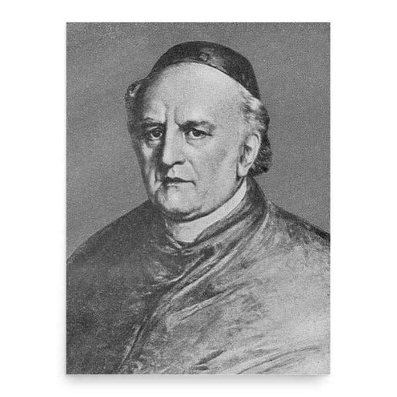 Angelo Mai poster print, in size 18x24 inches.