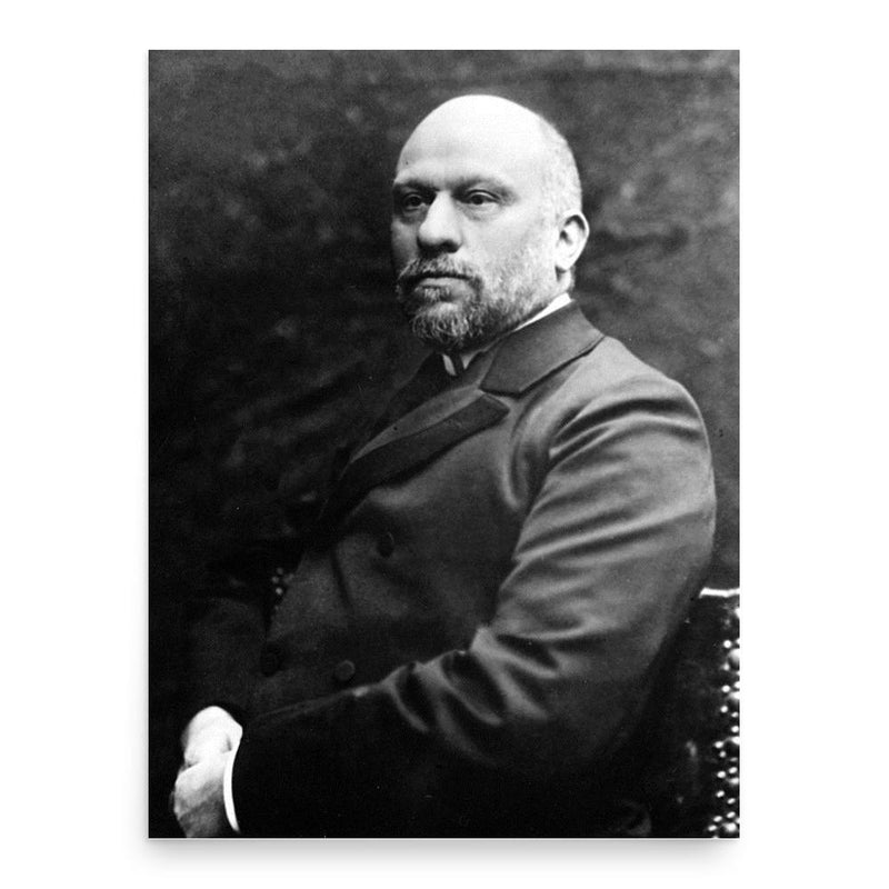 Angelo Mosso poster print, in size 18x24 inches.