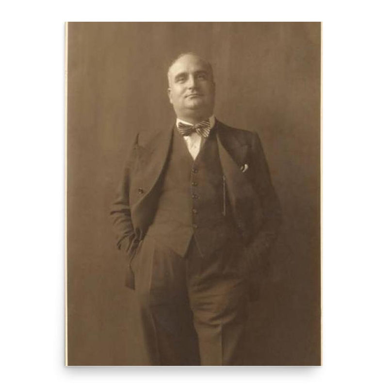 Angelo Rizzoli poster print, in size 18x24 inches.