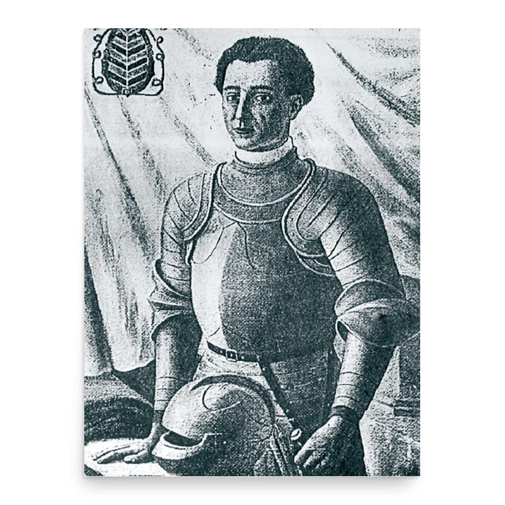 Angelo Tartaglia poster print, in size 18x24 inches.