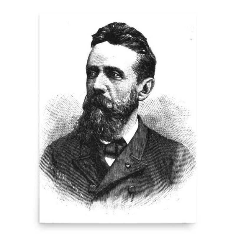 Angelo de Gubernatis poster print, in size 18x24 inches.