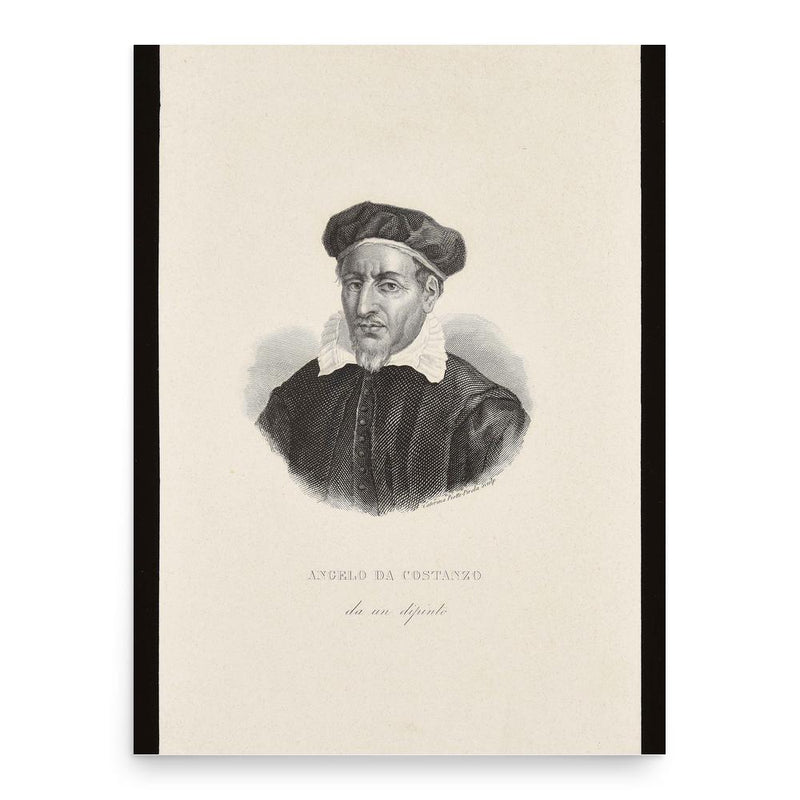 Angelo di Costanzo poster print, in size 18x24 inches.