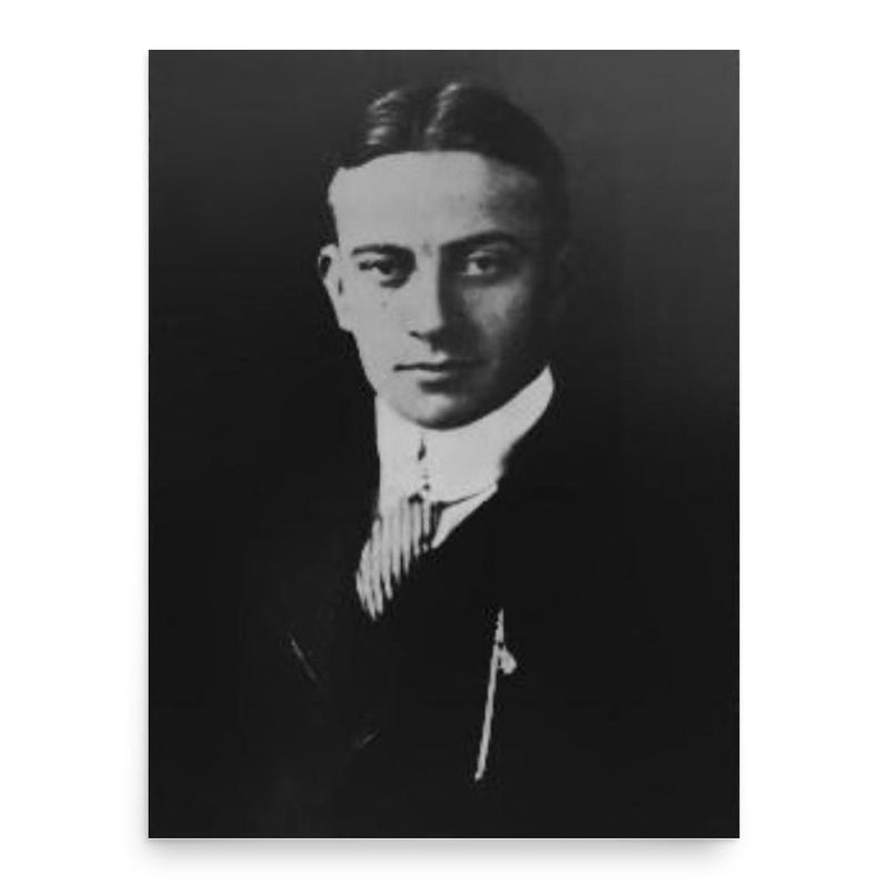 Angus Dun poster print, in size 18x24 inches.