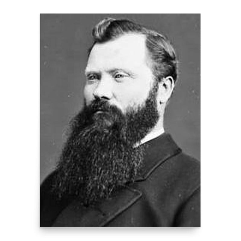 Angus McIsaac poster print, in size 18x24 inches.