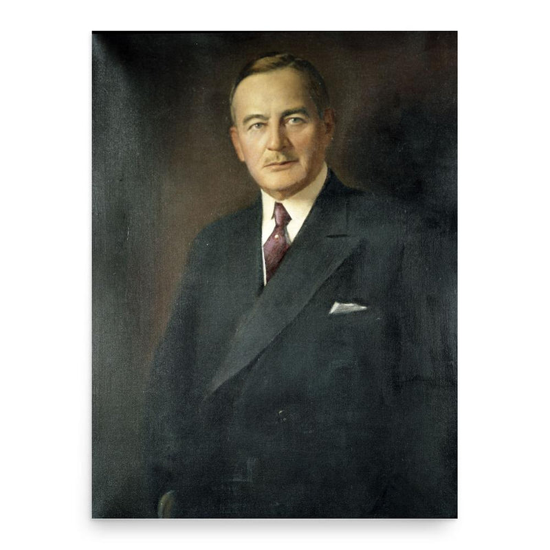 Angus Wilton McLean poster print, in size 18x24 inches.