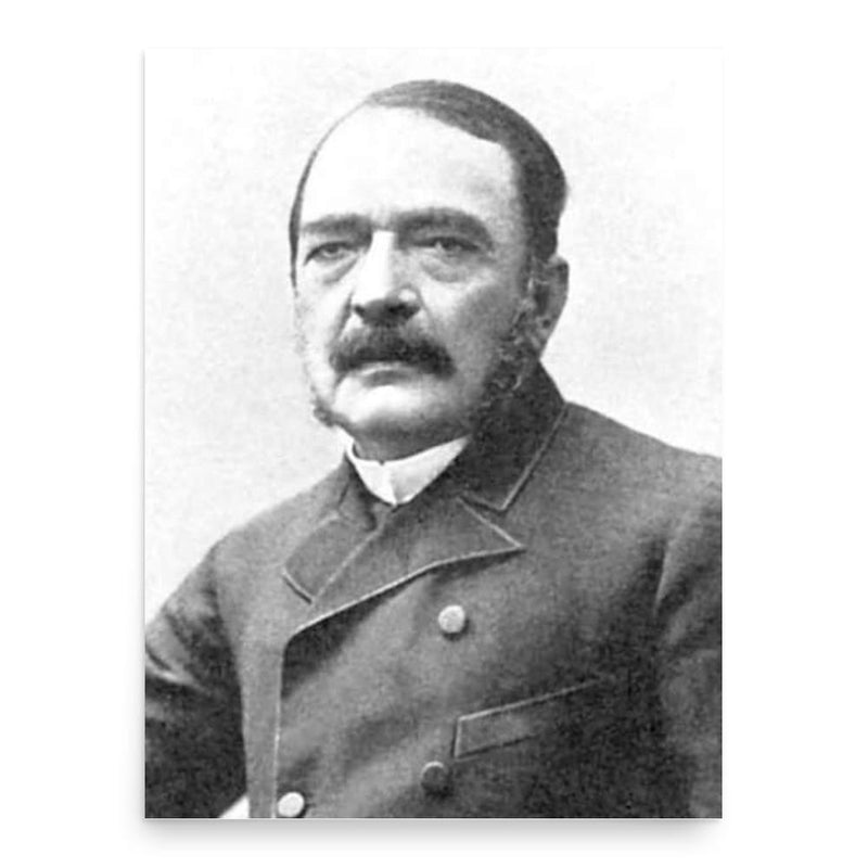 Aniceto Arce poster print, in size 18x24 inches.