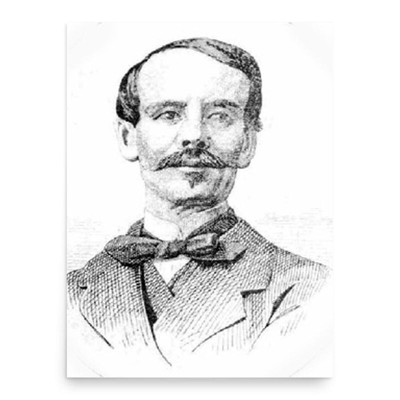 Aniceto Ortega poster print, in size 18x24 inches.