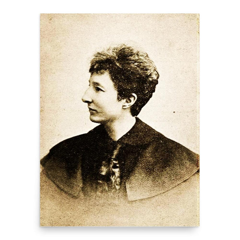 Anita Augspurg poster print, in size 18x24 inches.