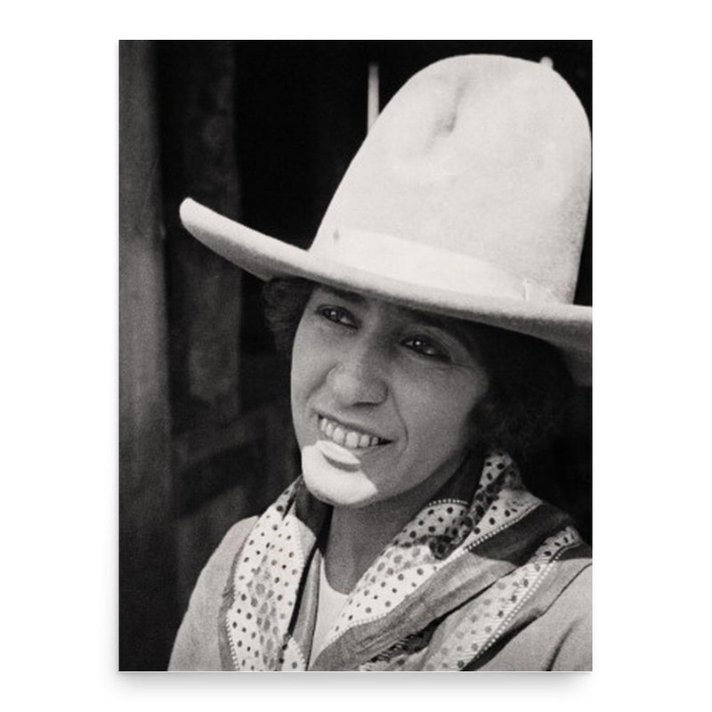 Anita Bush poster print, in size 18x24 inches.