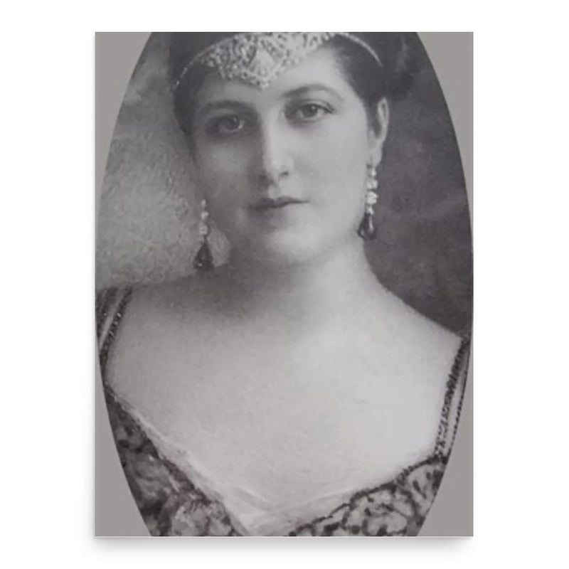 Anita Delgado poster print, in size 18x24 inches.