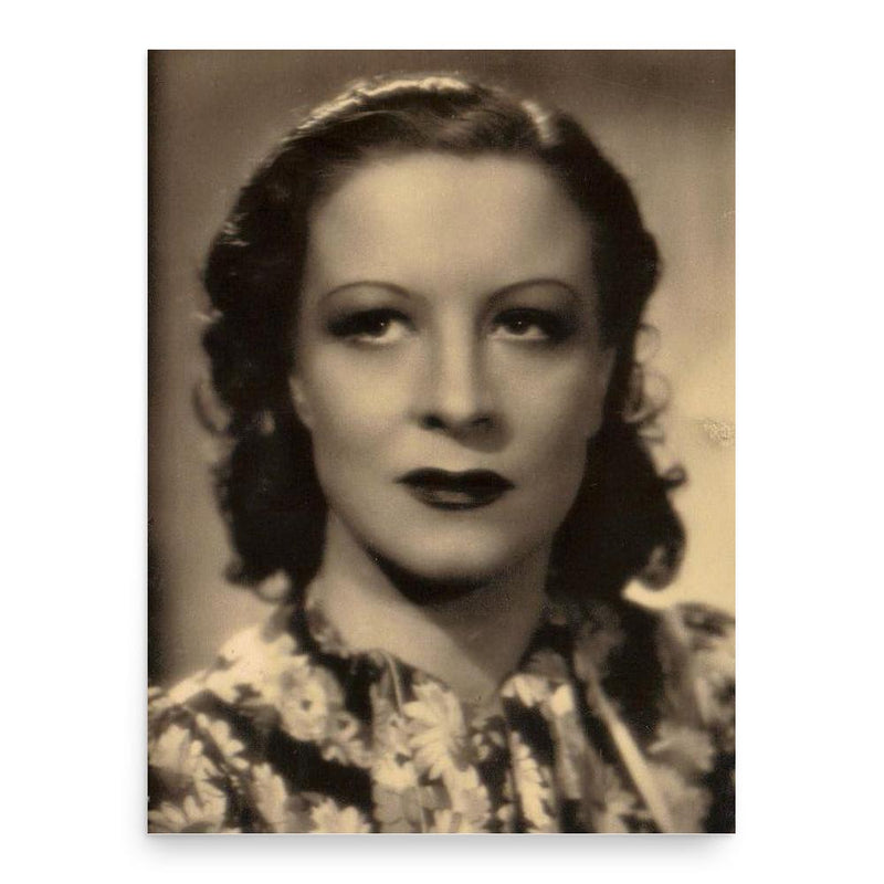 Anita Farra poster print, in size 18x24 inches.