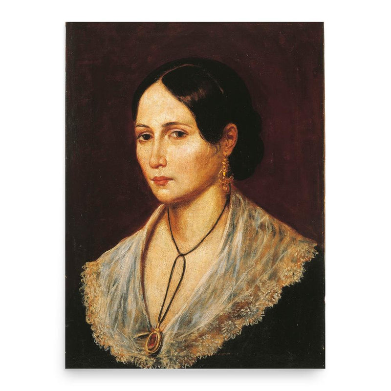 Anita Garibaldi poster print, in size 18x24 inches.