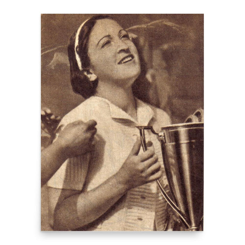 Anita Lizana poster print, in size 18x24 inches.