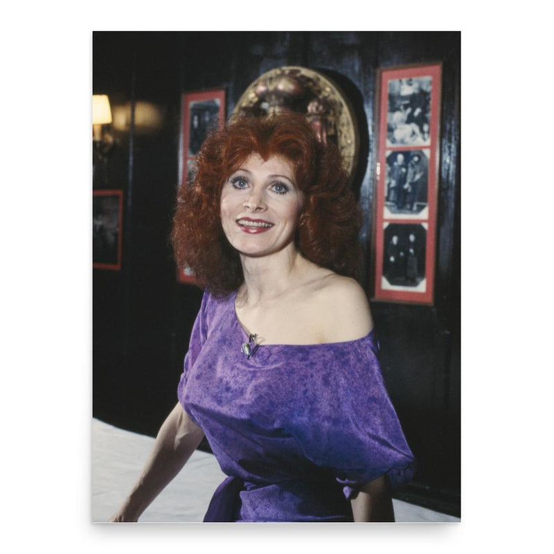 Anita Morris poster print, in size 18x24 inches.