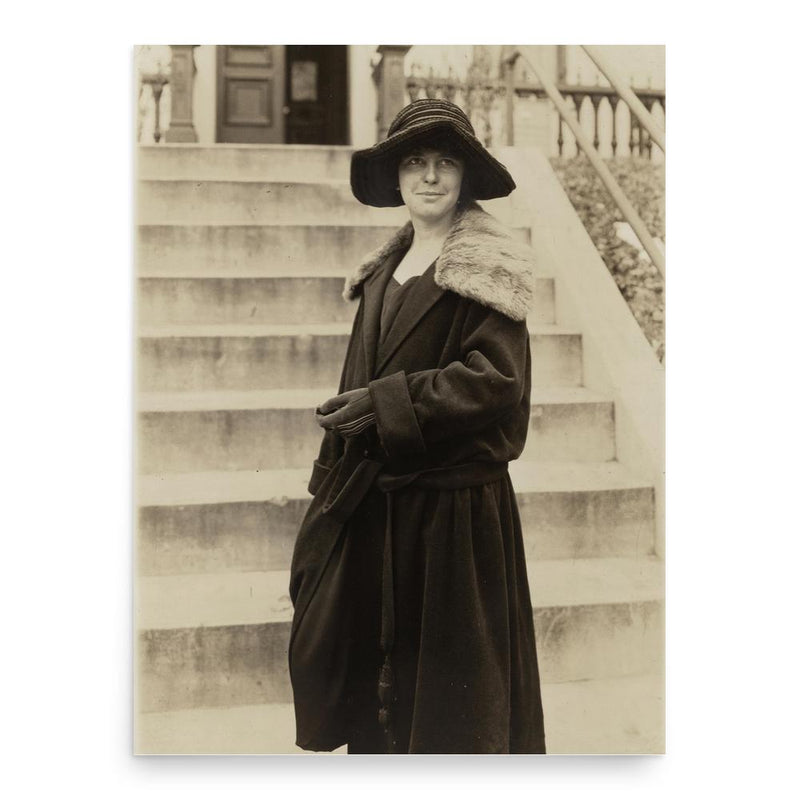 Anita Pollitzer poster print, in size 18x24 inches.