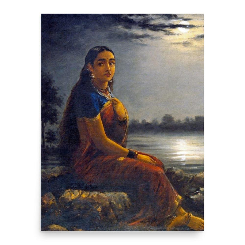 Anjanibai Malpekar poster print, in size 18x24 inches.