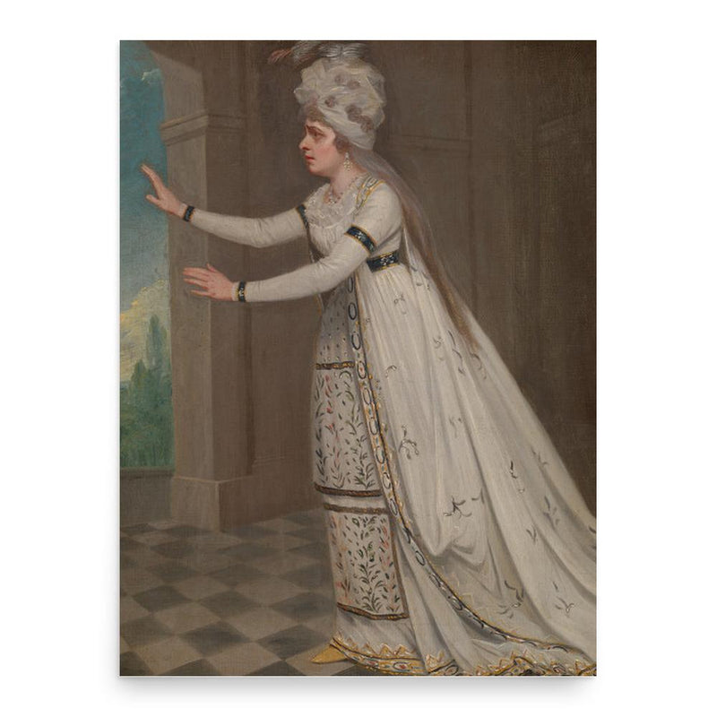 Ann Brunton Merry poster print, in size 18x24 inches.