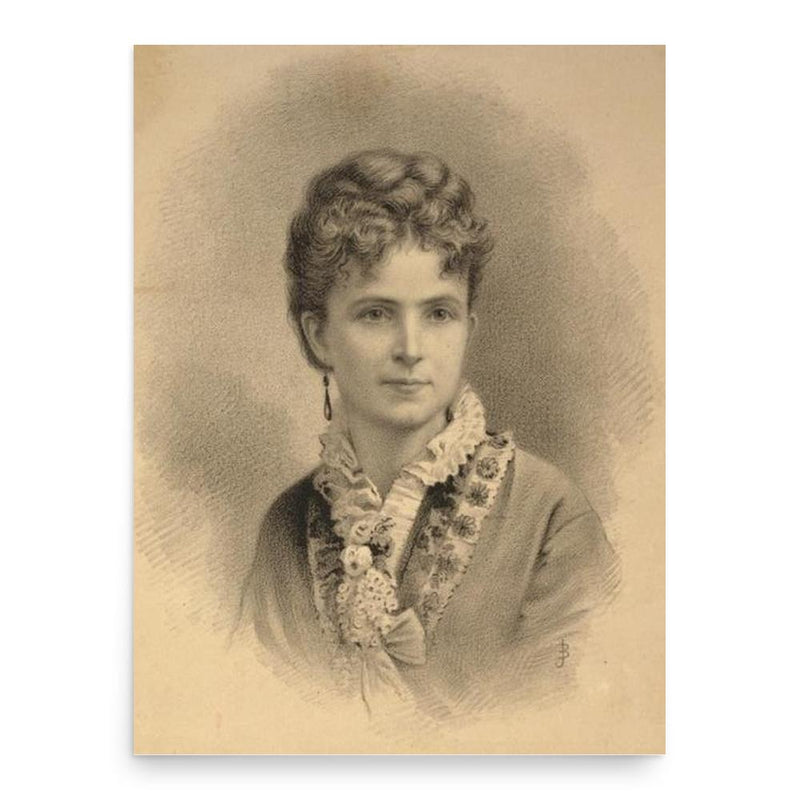 Ann Eliza Young poster print, in size 18x24 inches.