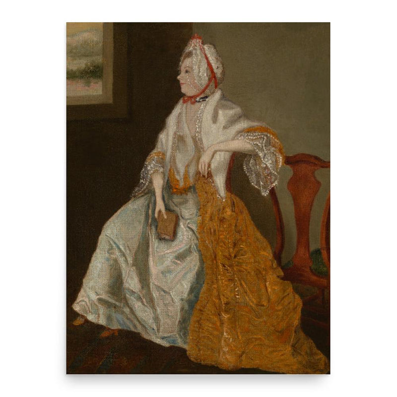 Ann Pitt poster print, in size 18x24 inches.