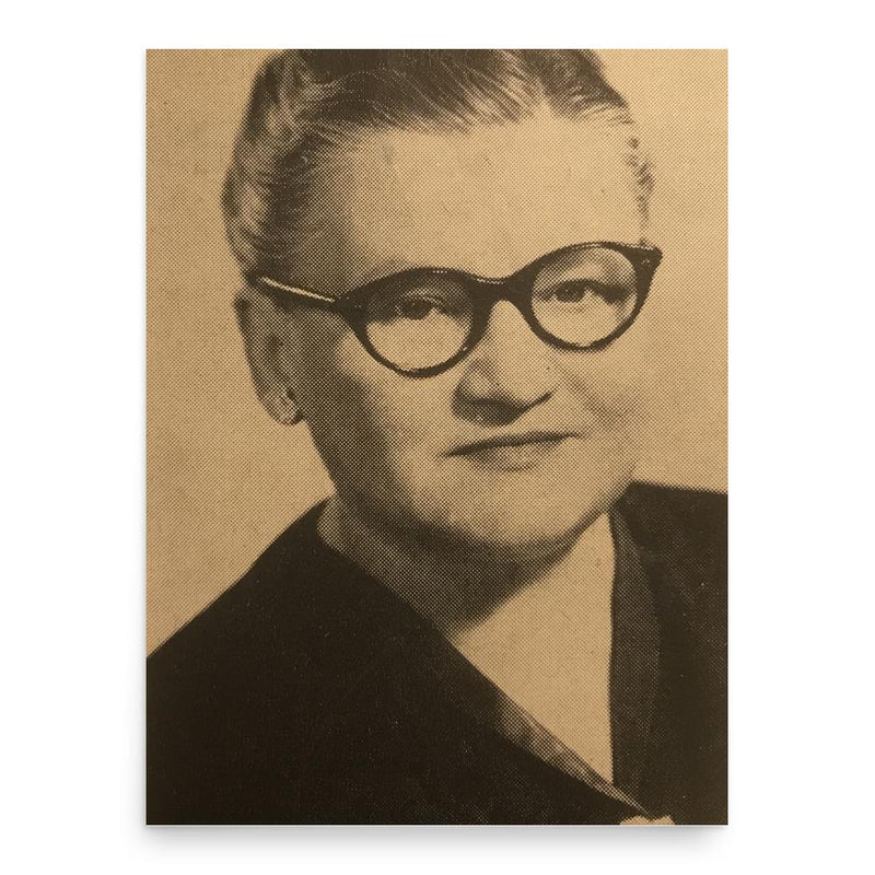 Ann Shipley poster print, in size 18x24 inches.