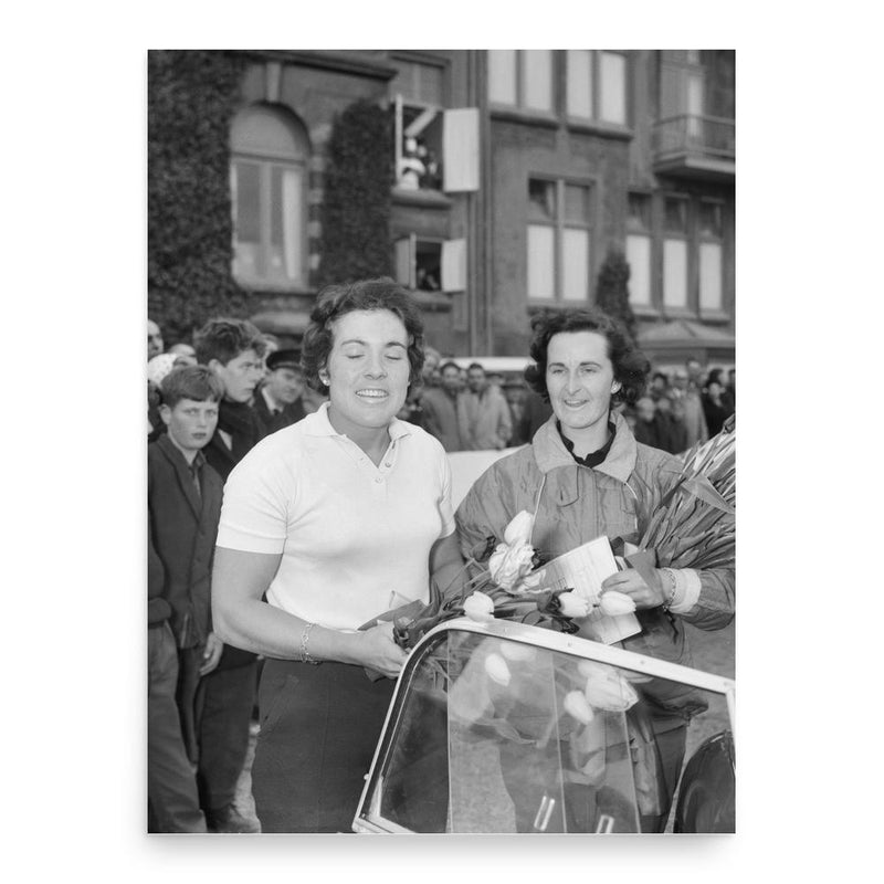 Ann Wisdom poster print, in size 18x24 inches.