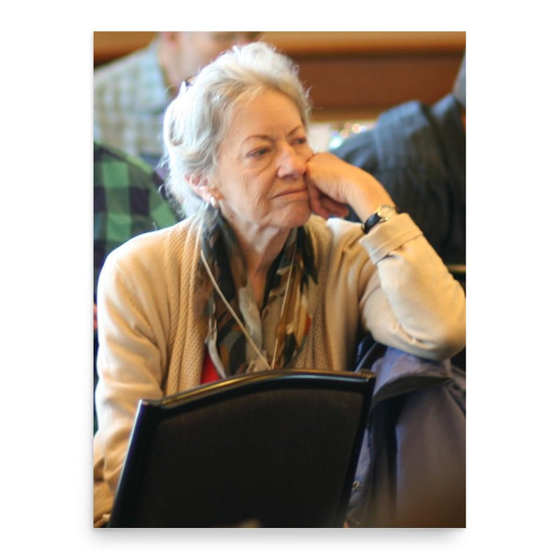 Ann Wolpert poster print, in size 18x24 inches.