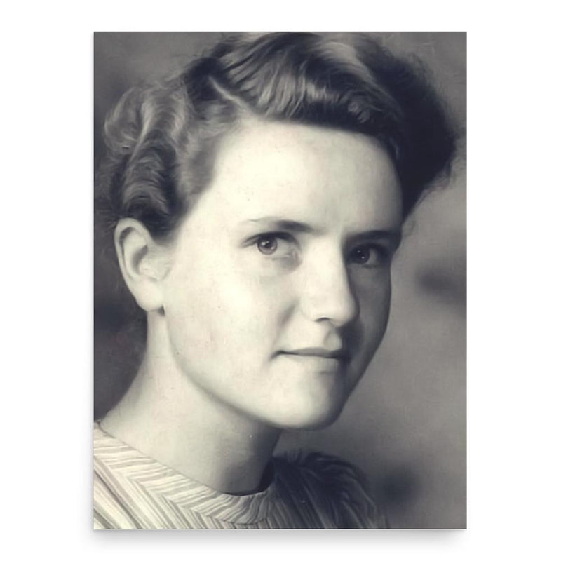 Anna Adams poster print, in size 18x24 inches.