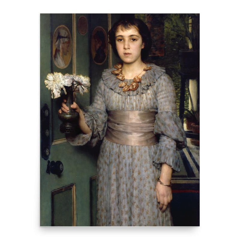 Anna Alma-Tadema poster print, in size 18x24 inches.