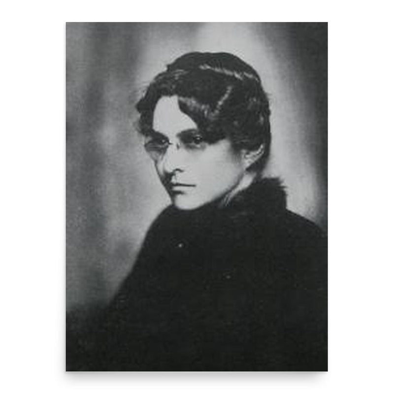 Anna Althea Hills poster print, in size 18x24 inches.