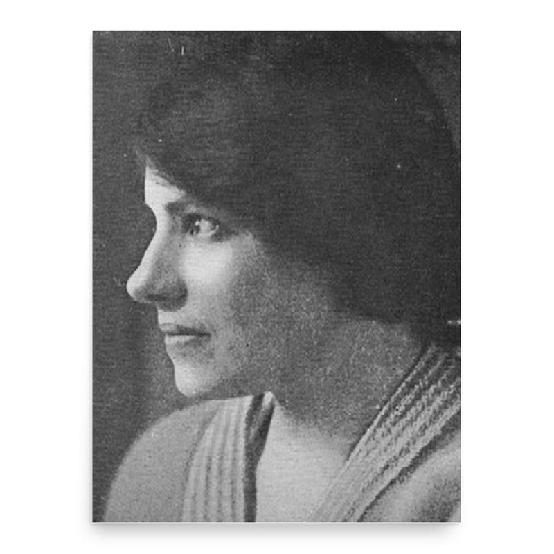 Anna Anderson poster print, in size 18x24 inches.