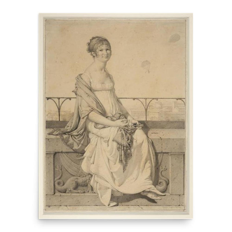 Anna Barbara Bansi poster print, in size 18x24 inches.