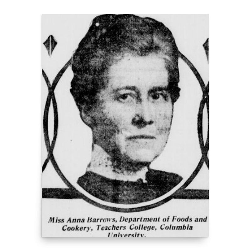 Anna Barrows poster print, in size 18x24 inches.