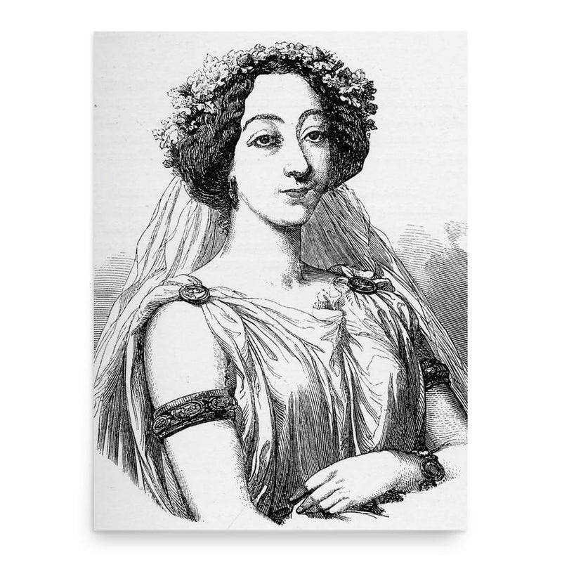 Anna Bochkoltz poster print, in size 18x24 inches.