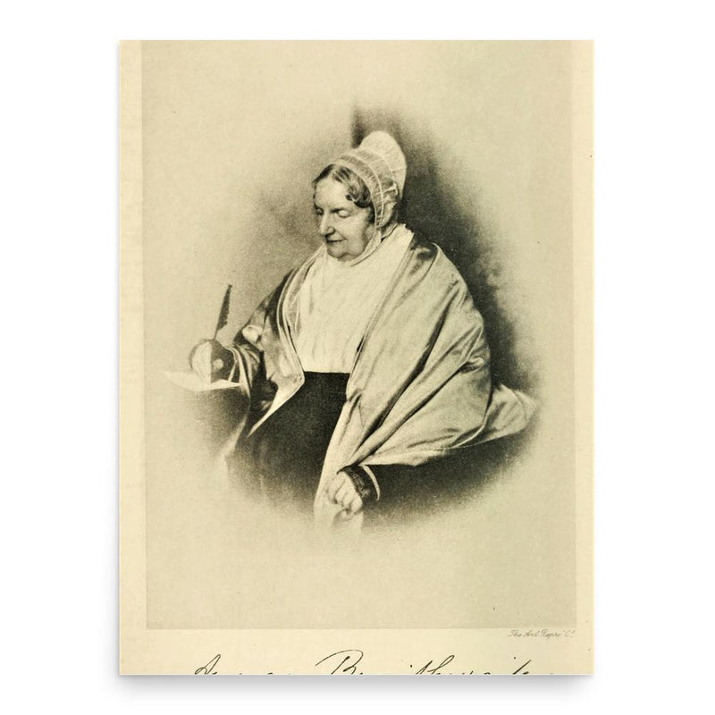 Anna Braithwaite poster print, in size 18x24 inches.