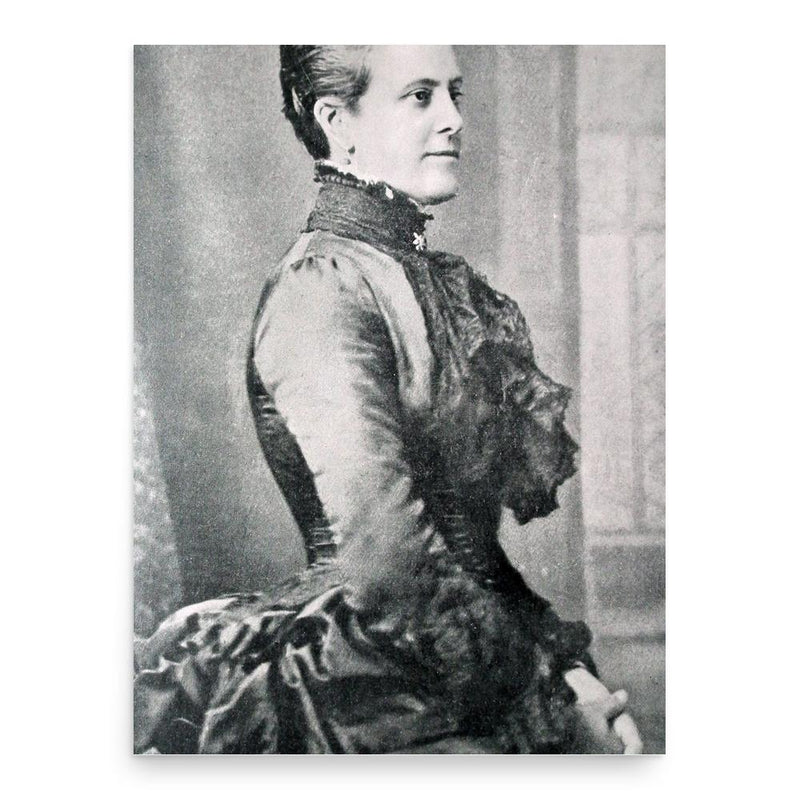 Anna Brassey poster print, in size 18x24 inches.