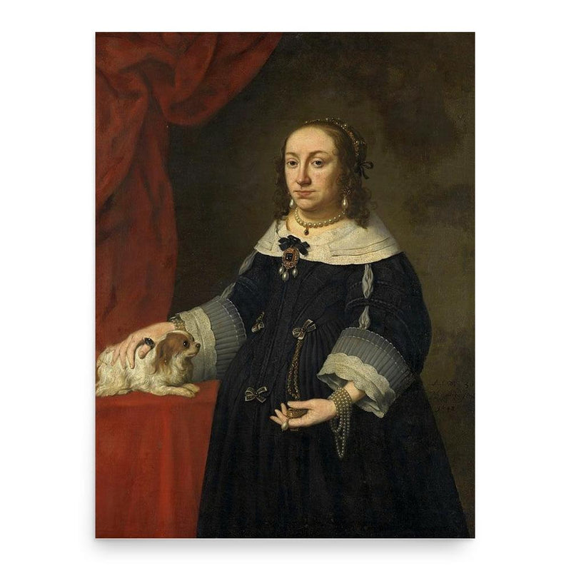 Anna Catherine Constance Vasa poster print, in size 18x24 inches.