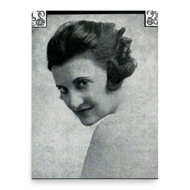 Anna Chandler poster print, in size 18x24 inches.