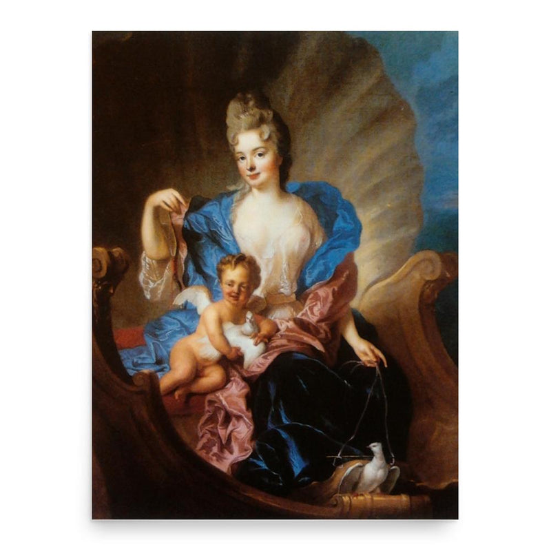 Anna Constantia von Brockdorff poster print, in size 18x24 inches.