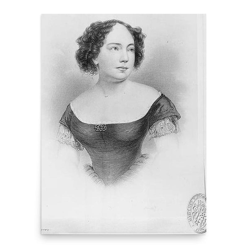 Anna Ella Carroll poster print, in size 18x24 inches.