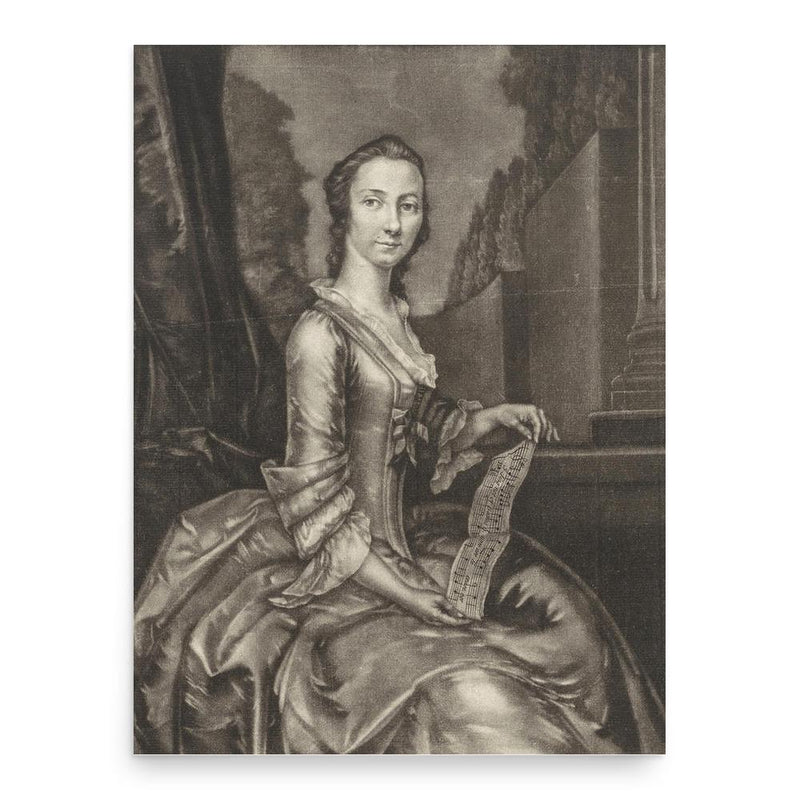 Anna Falkner poster print, in size 18x24 inches.