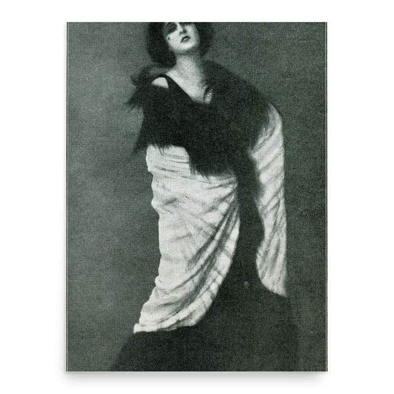 Anna Fougez poster print, in size 18x24 inches.