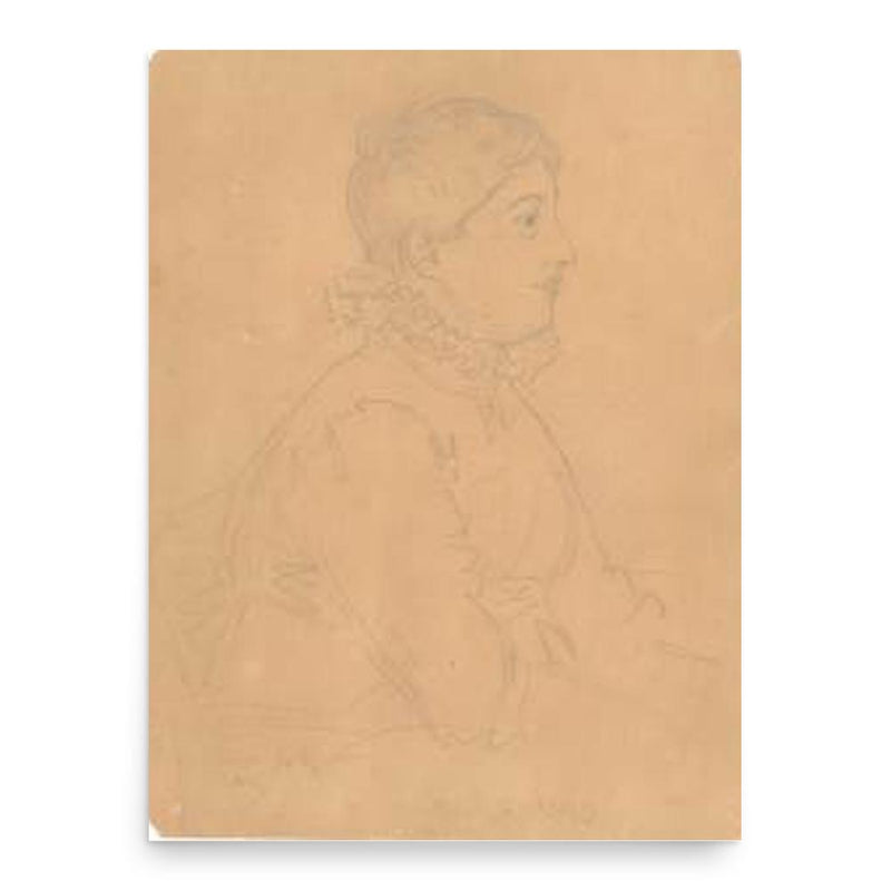 Anna Gurney poster print, in size 18x24 inches.