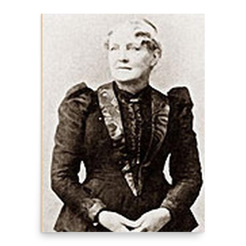 Anna Haight poster print, in size 18x24 inches.