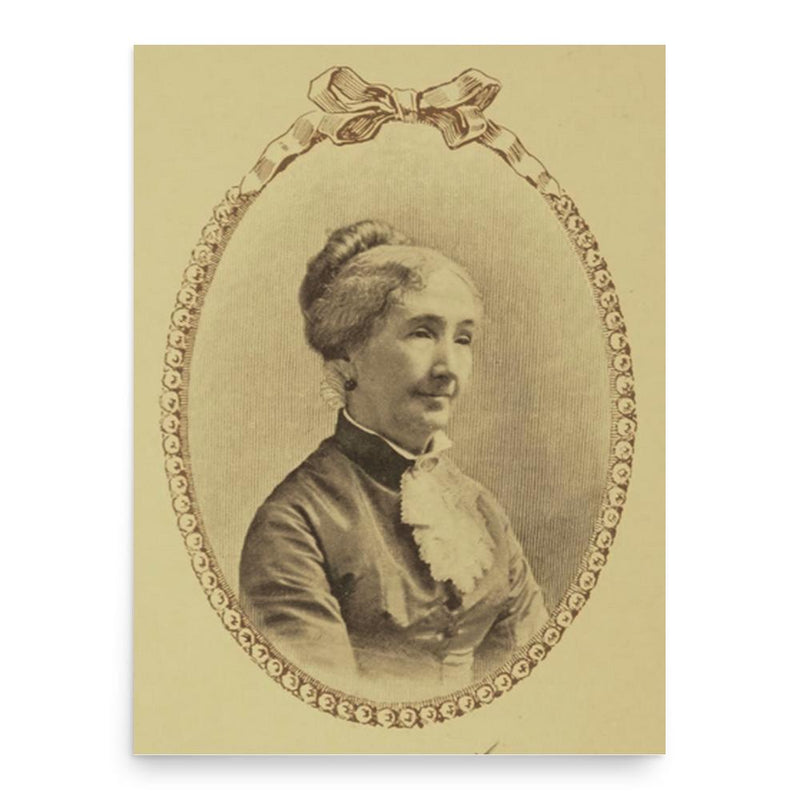 Anna Hanson Dorsey poster print, in size 18x24 inches.