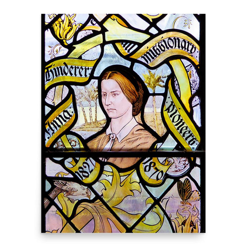 Anna Hinderer poster print, in size 18x24 inches.