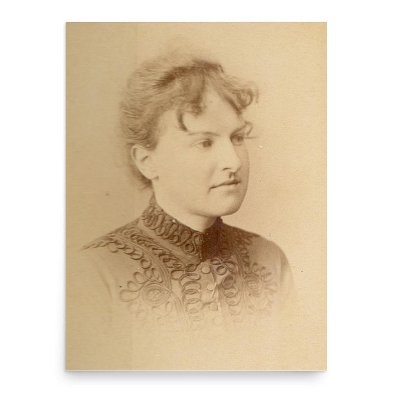 Anna Huntington Stanley poster print, in size 18x24 inches.