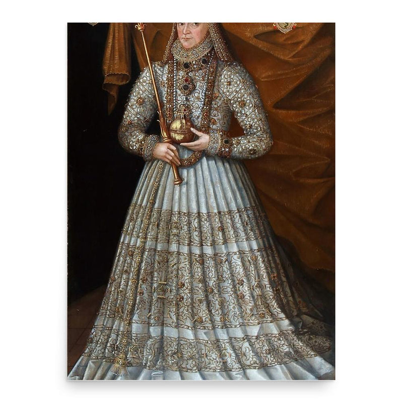 Anna Jagiellon poster print, in size 18x24 inches.