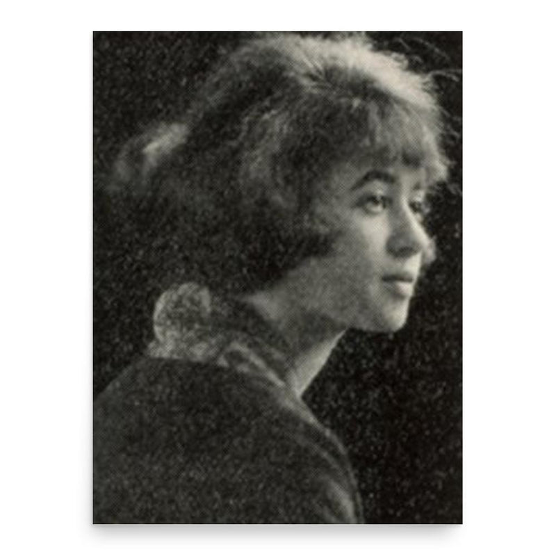 Anna Johnson Julian poster print, in size 18x24 inches.