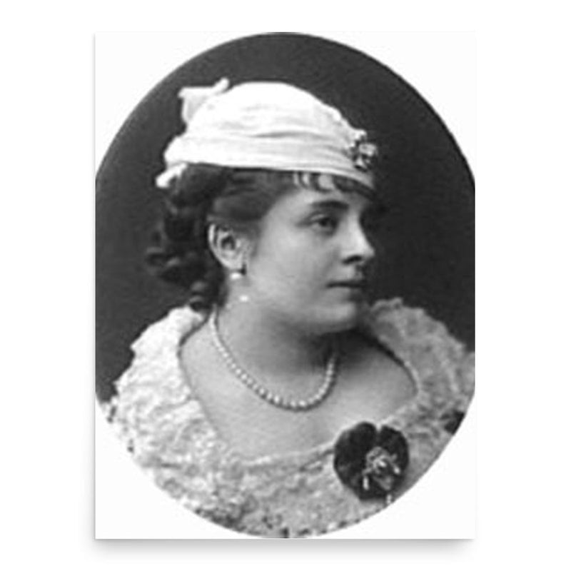 Anna Judic poster print, in size 18x24 inches.