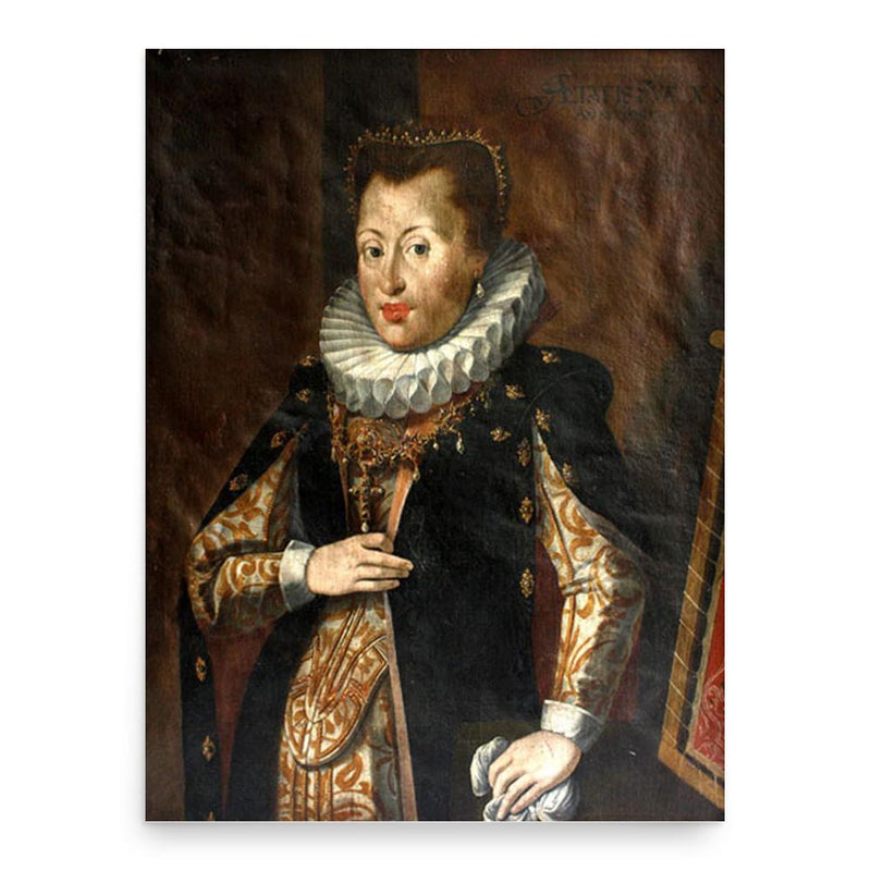 Anna Juliana Gonzaga poster print, in size 18x24 inches.